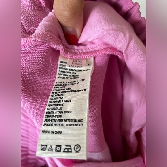 Free People Pink Trousers in XS - Picture 6 of 8